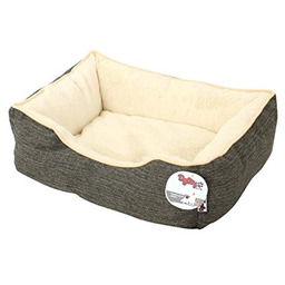 codico 6 cou202 T70 kosz prostokątny poliester czekolada/beżowy