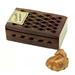 Żywica Zapachowa Oudh i Ambra w szkatułce