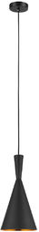 Italux lampa wisząc Pedro MDM-2361/1 metalowa czarny mosiądz