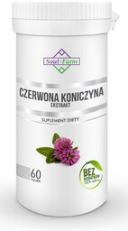 Czerwona koniczyna ekstrakt (300 mg) 60 kapsułek -