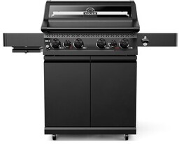 KOLER Grill gazowy Krone S1 Czarny 21.6 kW
