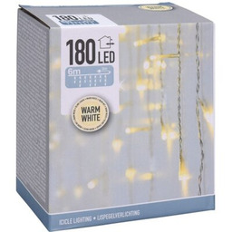 CHRISTMAS DECORATION Kurtyna dekoracyjna 818551 180 LED Sieciowe