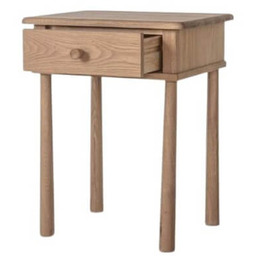 Gallery Szafka drewniana Wycombe 5055999205627 z szufladą brązowa