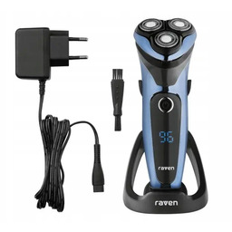 Golarka męska głowicowa potrójna Raven EGM003BX Trymer Niebieska