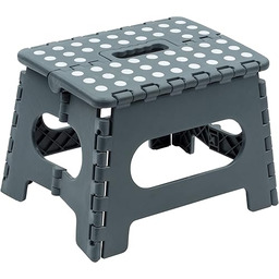 Składany pedał, szary, z uchwytem do noszenia