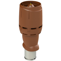 VILPE Kominek wentylacyjny izolowany FLOW 160P/IS/500 Czekoladowy