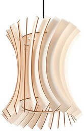 Sollux Ekologiczna lampa wisząca SL.0642 sypialniany zwis drewno