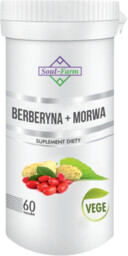 Berberyna + Morwa Biała Ekstrakt 60 Kapsułek (300