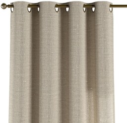 Zasłona na kółkach 1 szt., naturalny len, Linen