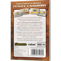 Terraformacja Marsa: Tytuły i nagrody