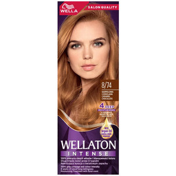 Wella Wellaton Krem Trwale Koloryzujący 8/74 Karmelowa Czekolada