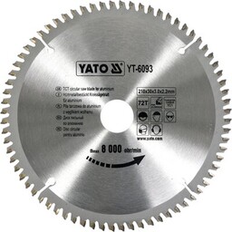 YATO Tarcza do cięcia YT-6093 210 mm