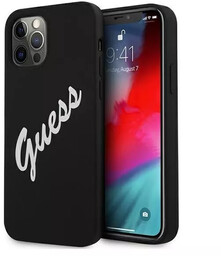 Guess GUHCP12LLSVSBW iPhone 12 Pro Max 6,7" czarno