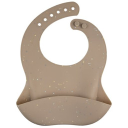 CANPOL BABIES Śliniak Dots 51/029 Beżowy Zyskaj