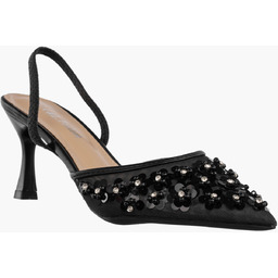 Szpilki Damskie Eleganckie Buty Na Obcasie z perełkami