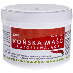 Końska Maść Rozgrzewająca, żel, 250 ml