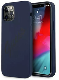Guess GUHCP12LLSVSBL iPhone 12 Pro Max 6,7" niebieski/blue