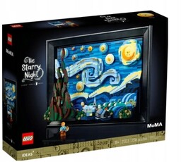 Lego 21333 Ideas Gwiaździsta Noc Vincenta Van Gogha