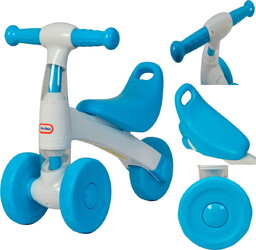 Rowerek biegowy jeździk chodzik niebieski Little Tikes