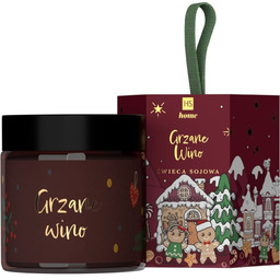 HISKIN Home Świeca sojowa - świąteczny grzaniec