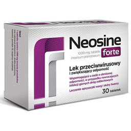 Neosine Forte 1000 mg, 30 tabletek - Lek