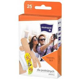 Matopat TRAVEL SET Plastry dla podróżnych z opatrunkiem,
