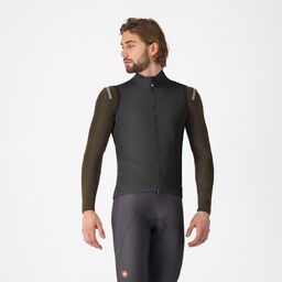 Kamizelka kolarska Castelli Perfetto Air, light black, rozmiar