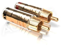 Wtyki ViaBlue TS RCA (4 szt.)