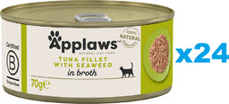 APPLAWS Natural Cat Food Tuna with Seaweed in