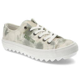 Big Star Zielone Trampki Modne Buty Damskie
