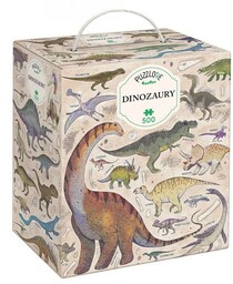 Czuczu Puzzlove CzuCzu Dinozaury 500 el. puzzle rodzinne