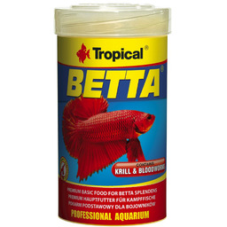 TROPICAL Betta 100ml + próbka karmy dla rybek