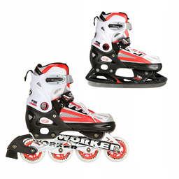 Regulowane Rolki i łyżwy 2w1 Worker Nolan Kolor