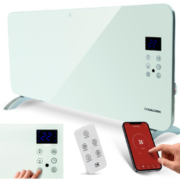 Grzejnik Premium 2000W Elektryczny Konwektorowy Szklany Panel Wifi
