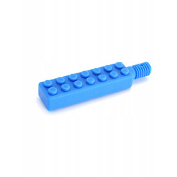 Końcówka do wibratora logopedyczne Brick Tip - Niebieski