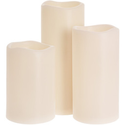 Home Styling Collection Zestaw świec LED, dekoracja zewnętrzna