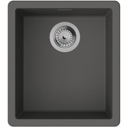 HANSGROHE Zlewozmywak jednokomorowy S52 43349290 Kamienny szary 40.6x45.6