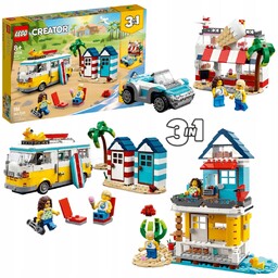 Lego Creator 3w1 Auto Kamper Domek Na Plaży