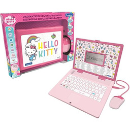 Lexibook, Hello Kitty Educational Laptop, 124 francusko-angielskie dwujęzyczne