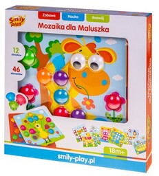 SMILY PLAY Zabawka edukacyjna Mozaika dla maluszka SP83641