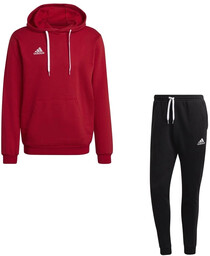Dres sportowy, bawełniany adidas Entrada 22 męski czerwony/czarny