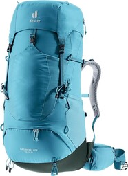 Deuter Kobiety Aircontact Lite 45 3340223 Plecak, Niebieski/Szary,