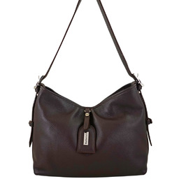 Barberinis Codzienna torebka damska na ramię - Brązowa