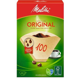 MELITTA Filtr do ekspresu 100 papierowe (40 szt.)