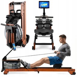 Wioślarz Do Ćwiczeń Wodny Składany Ergometr Wioślarski Bt