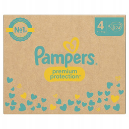 PAMPERS PREMIUM PROTECTION wygodne chłonne Pieluszki roz 4