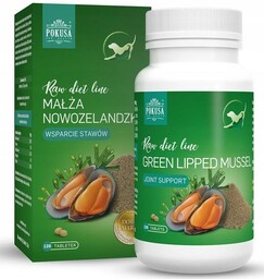 POKUSA RawDietLine mączka z małży 120tabletek