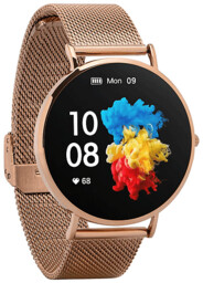 Smartwatch GARETT Verona Złoto-stalowy