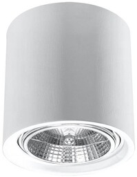 Sollux Natynkowa lampa sypialniana SL.0841 ceramiczna tuba biała