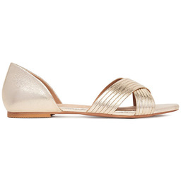 Baleriny Clara Barson WS24038-03 Złoty
